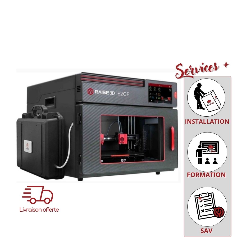 Raise 3D E2CF Imprimante 3D - Creadil