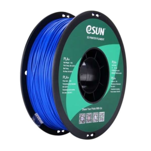 Filament eSUN PLA+ 2.85mm 1Kg - bleu