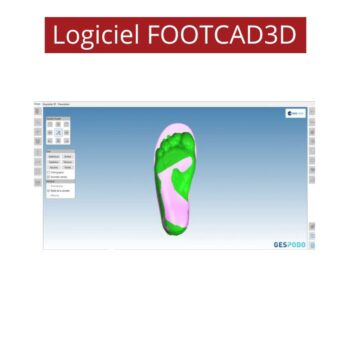 logiciel FOOTCAD3D SEMELLES ORTHOPÉDIQUES IMPRESSION 3D