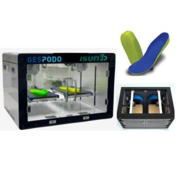imprimante 3D semelles orthopédiques GESPODO ISUN3D