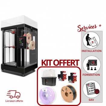 raise3d pro3 plus + kit accessoires offert