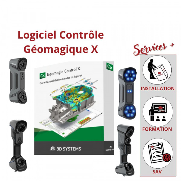 Contrôle Géomagique X Geomagic Control X est un logiciel de métrologie professionnel