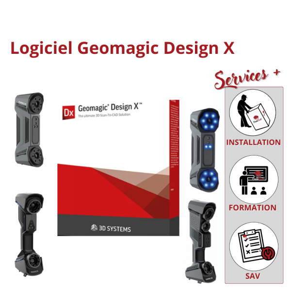 Géomagie Design X Logiciel de rétro-ingénierie leader du marché