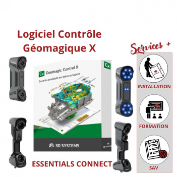 logiciel métrologie Geomagic Control X editions