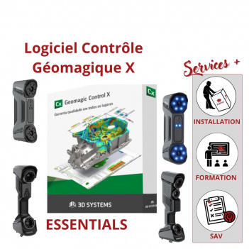 logiciel métrologie Geomagic Control X editions