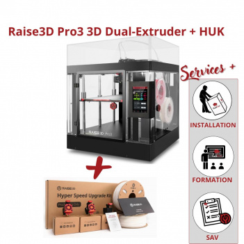 Raise3D Pro3 3D Dual-Extruder + HUK
