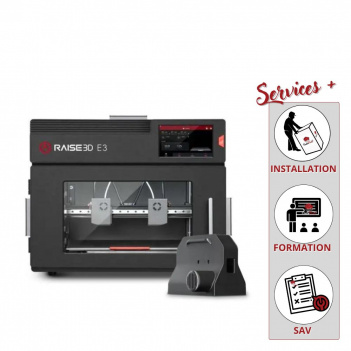 Imprimante 3D Raise3D E3 avec extrudeuse IDEX